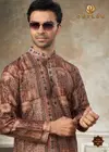 Outluk Vol 141 Silk Digital Printed Kurta And Pajama Mens Wear Manufacturers 141001 To 141008